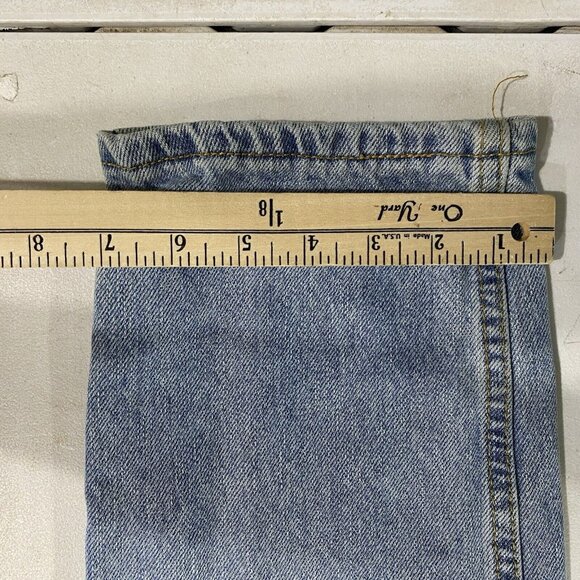 Vintage Levis 560 Jeans Size 10 L Relaxed Tapered Cotton Denim Mom Jeans - Picture 12 of 13